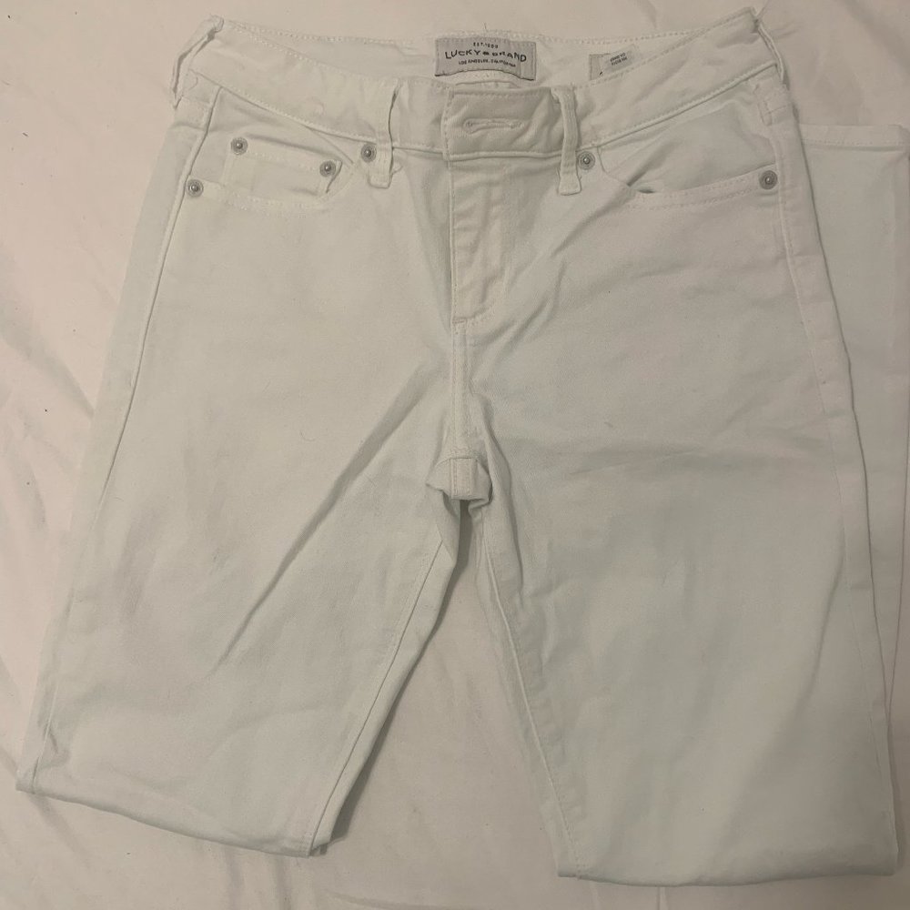 White Lucky Brand Jeans 25